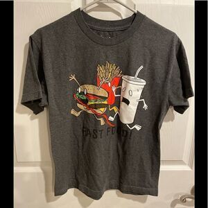 Boys “fast food” short sleeve tee shirt